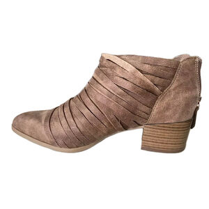 Fergalicious Brown Layered Ankle Boots